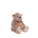 Angled view of Charlie Bears Bearhouse Boulder plush with toothy grin
