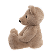 Charlie Bears Charlie Bear oatmeal-brown plush teddy side view