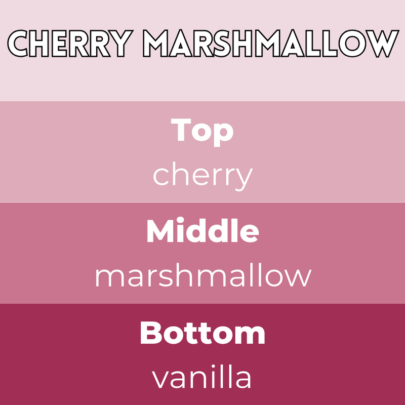Cherry Marshmallow Segment Wax Melt - Something Different Gift Shop