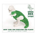 Chia-Saurus Rex planter packaging with slogan grow your own roar-some chia plants