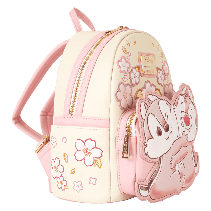 Chip 'n' Dale Cherry Blossoms Mini Backpack - Something Different Gift Shop