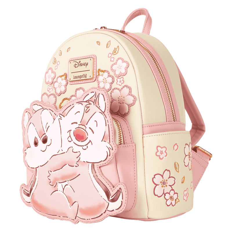 Chip 'n' Dale Cherry Blossoms Mini Backpack - Something Different Gift Shop