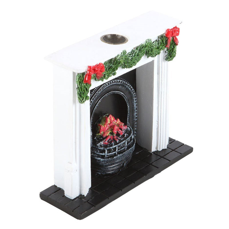 Christmas Fireplace Backflow Incense Burner - Something Different Gift Shop