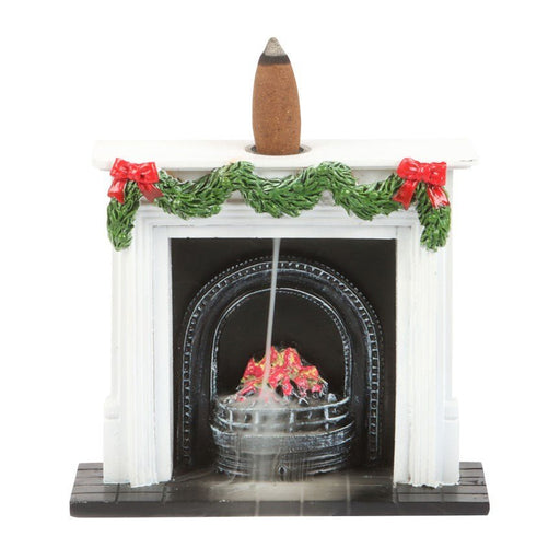 Christmas Fireplace Backflow Incense Burner - Something Different Gift Shop