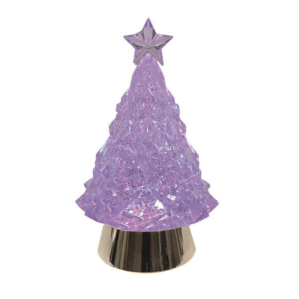 Colour Changing LED Christmas Tree Water Spinner