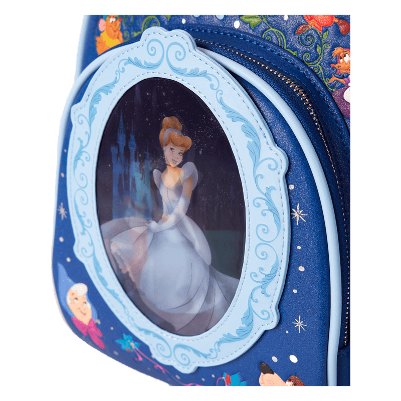 Cinderella 75th Anniversary Royal Ball Lenticular Mini Backpack - Something Different Gift Shop