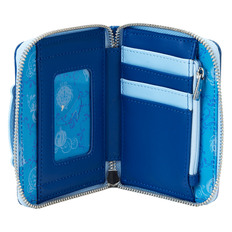 Cinderella 75th Anniversary Royal Ball Zip Around Wallet - Something Different Gift Shop