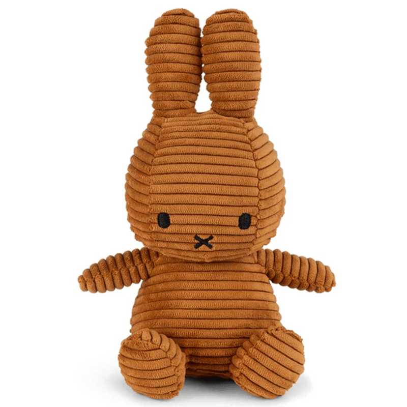 Cinnamon Corduroy Miffy Plush by Bon Ton Toys - Something Different Gift Shop