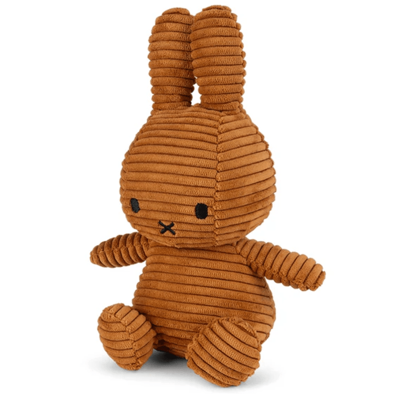Cinnamon Corduroy Miffy Plush by Bon Ton Toys - Something Different Gift Shop