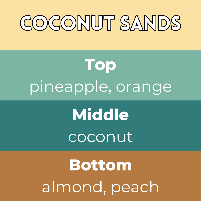 Coconut Sands Segment Wax Melt - Something Different Gift Shop
