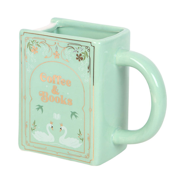 Coffee and Books novelty mug for cosy reading and coffee time