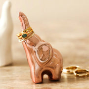 Lisa Angel Copper Elephant Ring Holder – Something Different Gift Shop