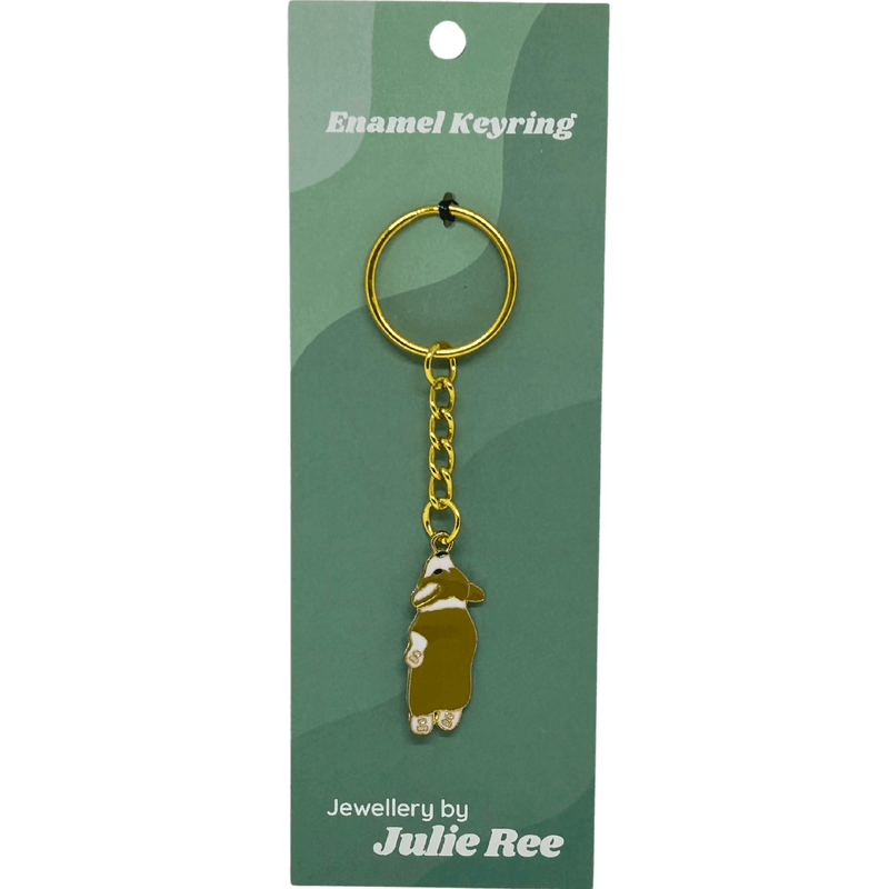 Corgi Bum Keyring – Jewellery By Julie Ree - Something Different Gift Shop