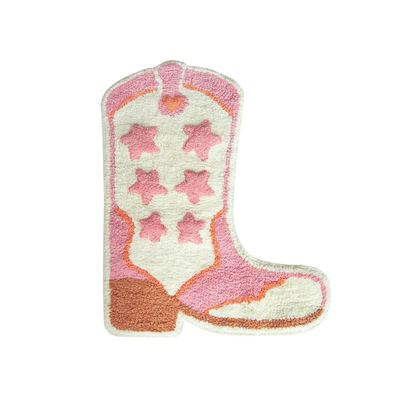 Sass and Belle Cowboy Boot Tufted Bath Mat – Something Different Gift Shop