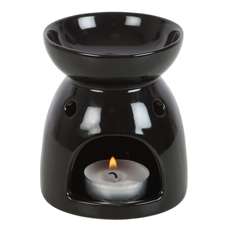 Dark Forest Oil Burner - Luna Moth - Something Different Gift Shop
