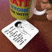 Rude Drinks Coaster – Bunch of T - Words by David Shrigley