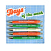 Days of the Week Ballpoint Pen Set – Sweary Gifts for Men - Something Different Gift Shop