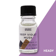 Deep Violet Musk Fragrance Oil – 10ml - Something Different Gift Shop