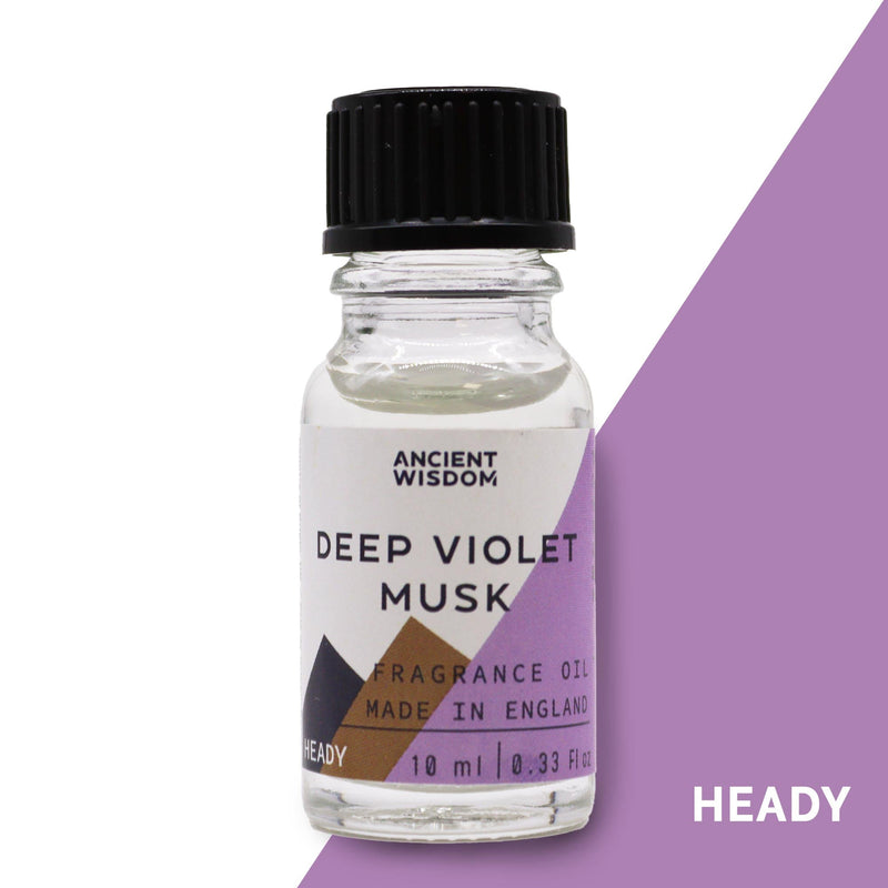 Deep Violet Musk Fragrance Oil – 10ml - Something Different Gift Shop