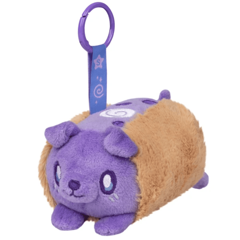 Squishable Dessert Doggies Blueberry Cobbler dachshund keychain