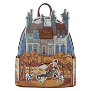 Disney 101 Dalmatians Loungefly backpack with Roger and Anita moving appliqué in alternate position