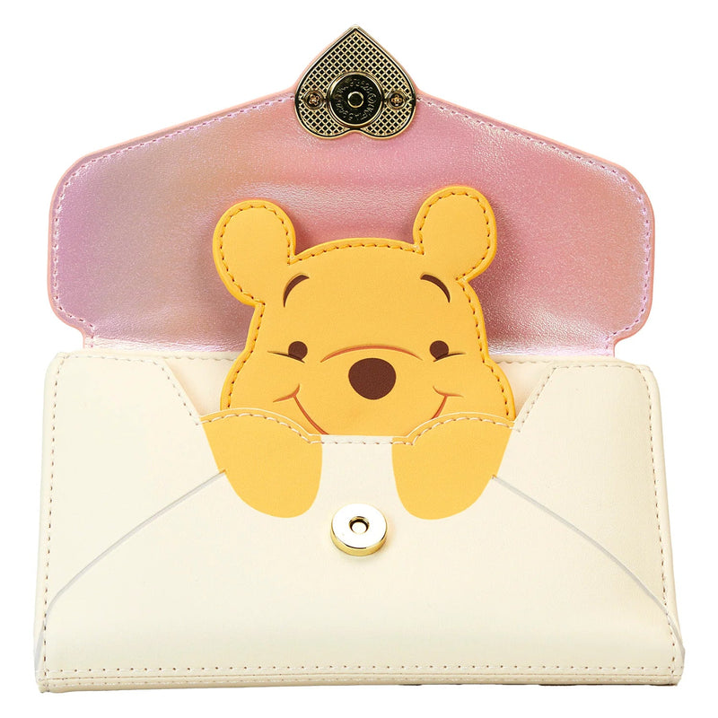 Disney Winnie the Pooh Love Letter Flap Wallet - Something Different Gift Shop