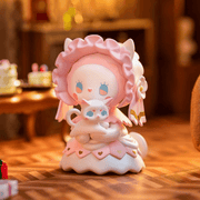 Hidden chase “Good Friends” – cat-eared Emma cuddling a white kitten teapot
