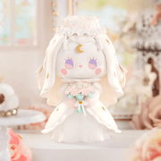 EMMA Secret Forest Beloved Series Moon figure in a white bridal style gown holding flowers