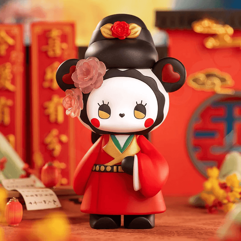EMMA Secret Forest Beloved Series Ocean figure in a red and black traditional inspired outfit