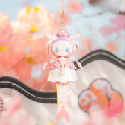 Hidden Wind’s Start wind-chime charm figure with antlers and dangling ribbon – Emma Secret Forest blind box
