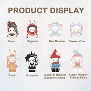 Line‑up image showing all eight Emma Secret Forest Garden Date Blind Box collectable designs
