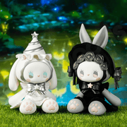 EMMA Secret Forest Garden Party Series 2 Vanilla Cake and Black Velvet figures displayed together