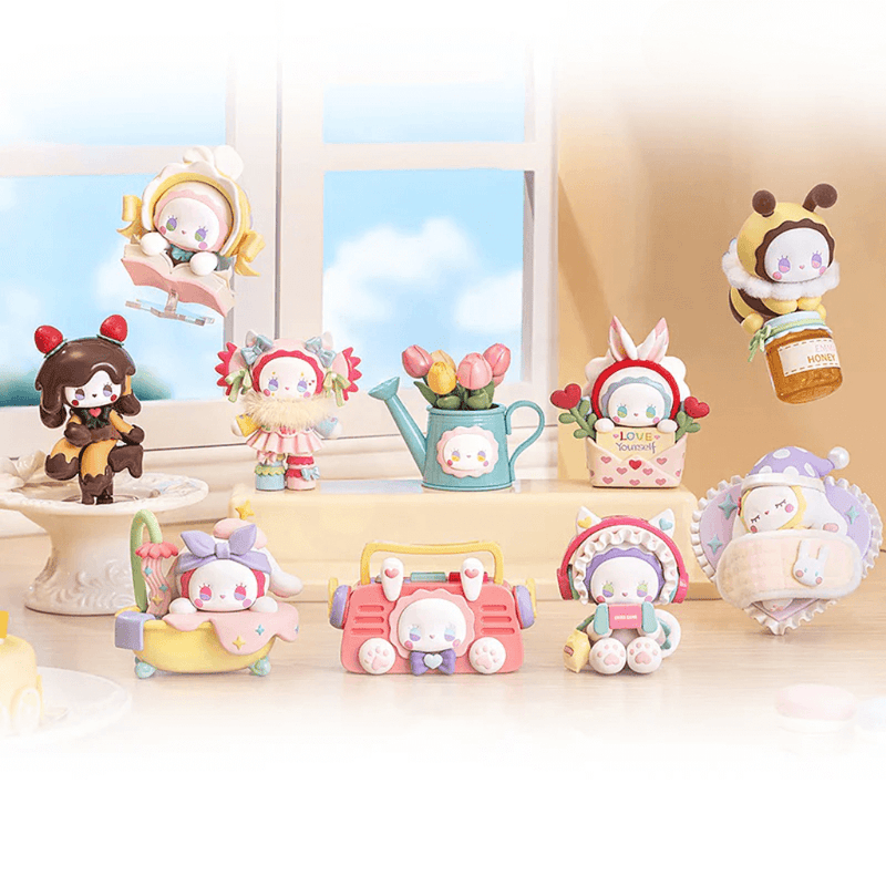 Sealed Love Dopamine Series Blind Box featuring Soul Sound artwork and design list

