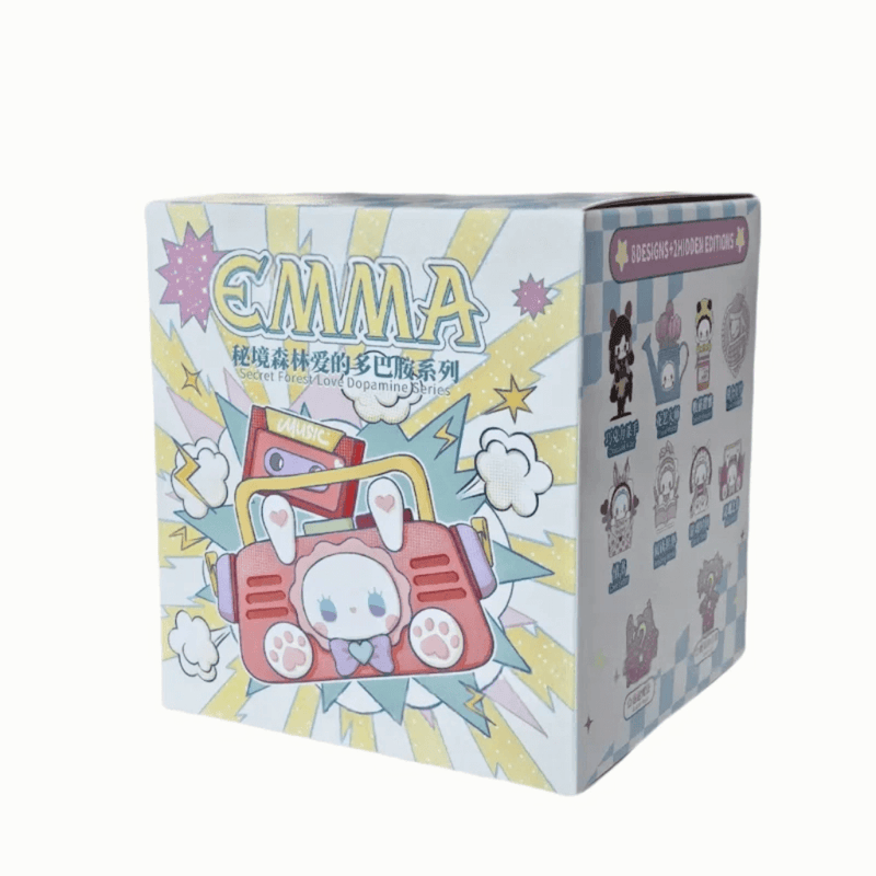 Sealed Love Dopamine Series Blind Box featuring Soul Sound artwork and design list

