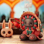 Dusky bunny in floral sunbonnet – Midsummer Night’s Dream figure from Emma Secret Forest blind box
