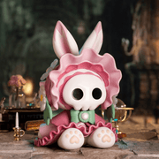 Salome mini figure in pink bonnet with bunny ears and skull – Emma Secret Forest blind box
