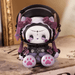EMMA Secret Forest Perfume Discovery Series Tonka Bean figure in dark purple outfit with bead details