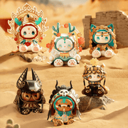 Emma Secret Forest River of Time collectible figures displayed together in a desert scene