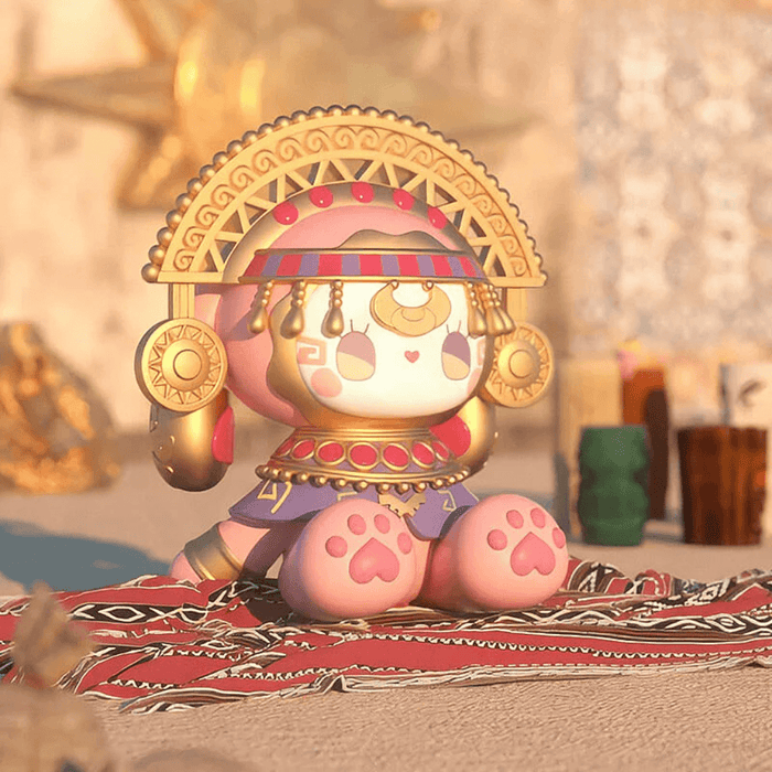 Emma Secret Forest River of Time Inca collectible figure with gold arch headdress