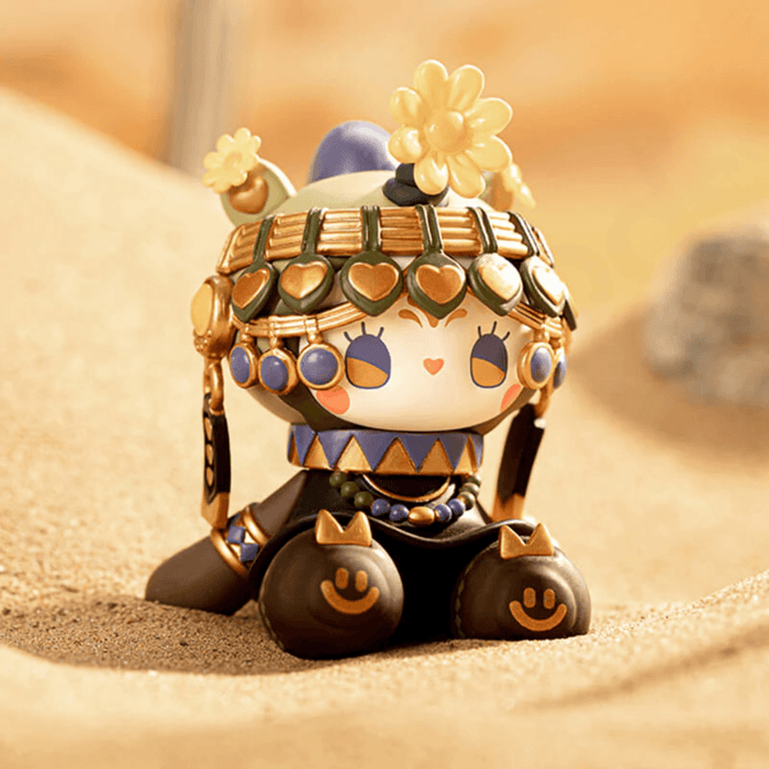 Emma Secret Forest River of Time Sumer collectible figure with ornate black and gold headdress