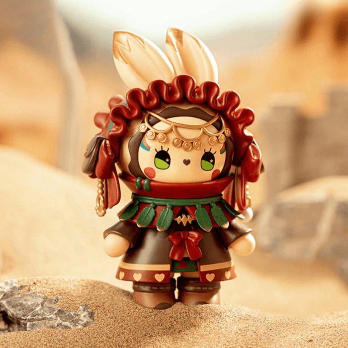 Emma Secret Forest River of Time Time Traveler hidden figure in a desert setting