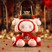 Emma Secret Forest Wedding Series – Sheep Bridegroom figure wearing black official hat and red robe

