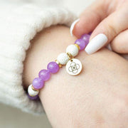 Essential Oil Gemstone Bracelet Kit - Amethyst - Something Different Gift Shop