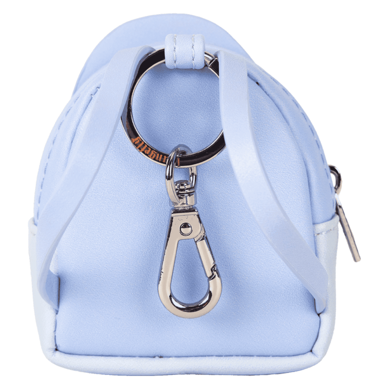 Back view of the Loungefly Fairy Godmother mini backpack keychain charm