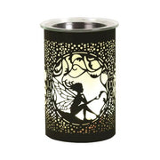 Fairy Wax Melt Burner with On/Off Switch – Black - Something Different Gift Shop