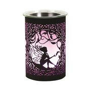 Fairy Wax Melt Burner with On/Off Switch – Black - Something Different Gift Shop
