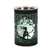 Fairy Wax Melt Burner with On/Off Switch – Black - Something Different Gift Shop