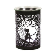 Fairy Wax Melt Burner with On/Off Switch – Black - Something Different Gift Shop