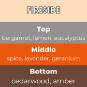Fireside Segment Wax Melt - Something Different Gift Shop