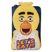 Five Nights at Freddy's Chica Plush Cosplay Zip Around Wallet - Something Different Gift Shop
